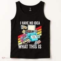 I Have No Idea What This Is 70s 80s 90s Theme Outfit Tank Top thumb 2