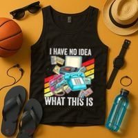 I Have No Idea What This Is 70s 80s 90s Theme Outfit Tank Top thumb 4