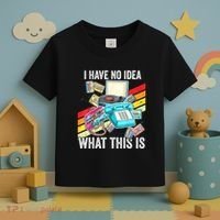 I Have No Idea What This Is 70s 80s 90s Theme Outfit Toddler T-Shirt thumb 3