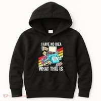 I Have No Idea What This Is 70s 80s 90s Theme Outfit Kids Hoodie thumb 0