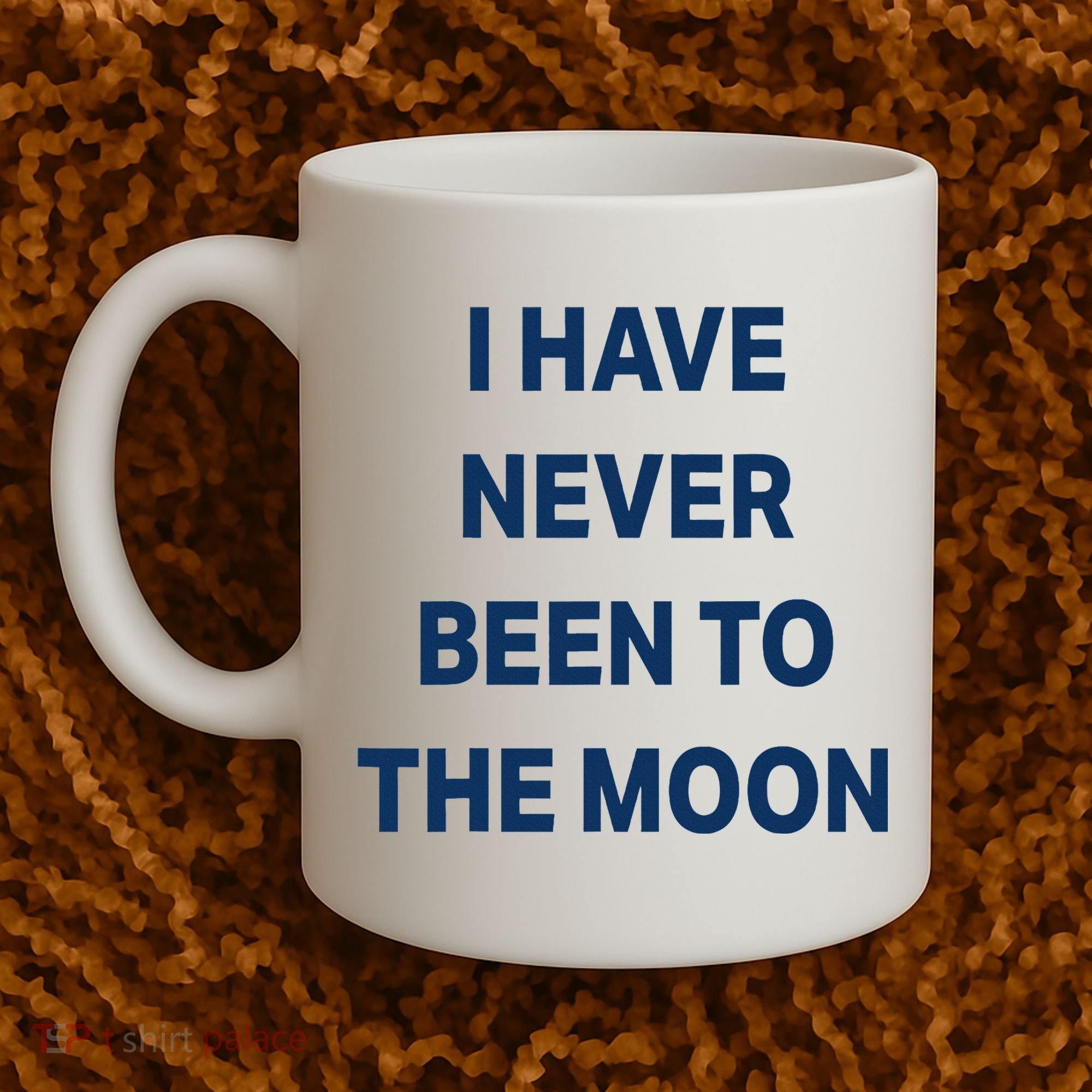 I Have Never Been To The Moon Funny Coffee Mug