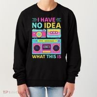 I Have No Idea What This Is Outfit 80s 90s Women's Sweatshirt thumb 0