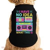 I Have No Idea What This Is Outfit 80s 90s Doggie Tank thumb 0