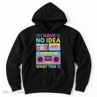 I Have No Idea What This Is Outfit 80s 90s Hoodie thumb 0