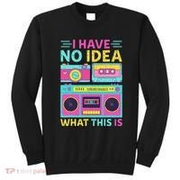 I Have No Idea What This Is Outfit 80s 90s Sweatshirt thumb 0
