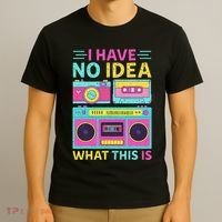 I Have No Idea What This Is Outfit 80s 90s T-Shirt thumb 3