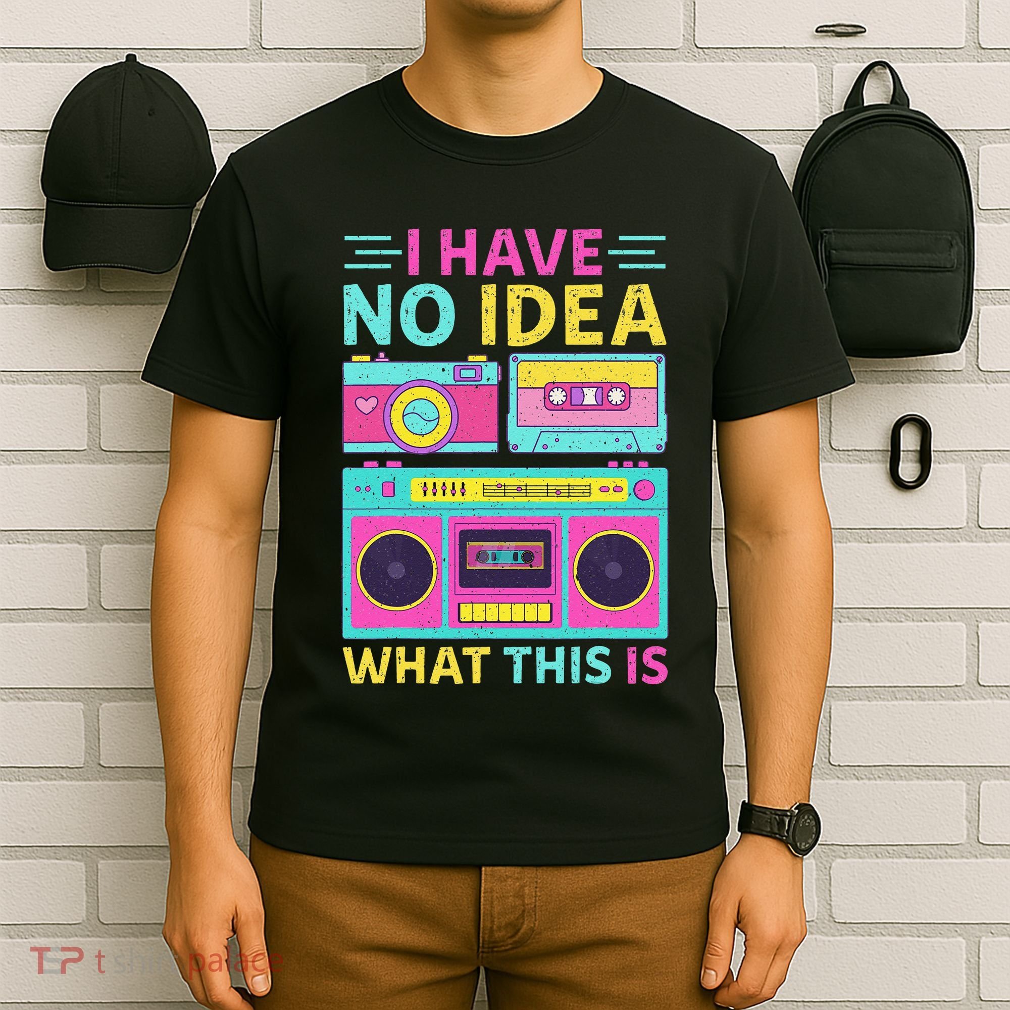 I Have No Idea What This Is Outfit 80s 90s T-Shirt