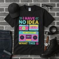I Have No Idea What This Is Outfit 80s 90s Tall T-Shirt thumb 3