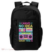 I Have No Idea What This Is Outfit 80s 90s Backpack thumb 0