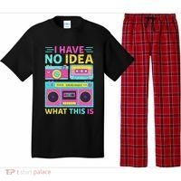 I Have No Idea What This Is Outfit 80s 90s Pajama Set thumb 0