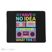 I Have No Idea What This Is Outfit 80s 90s Mousepad thumb 0