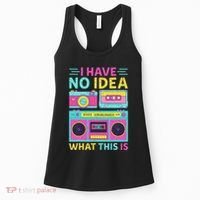 I Have No Idea What This Is Outfit 80s 90s Women's Tank Top thumb 0