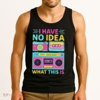 I Have No Idea What This Is Outfit 80s 90s Tank Top thumb 3