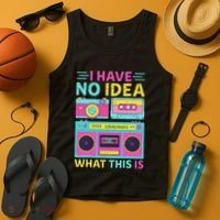 I Have No Idea What This Is Outfit 80s 90s Tank Top thumb 4