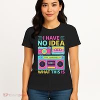 I Have No Idea What This Is Outfit 80s 90s Women's T-Shirt thumb 4