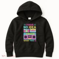 I Have No Idea What This Is Outfit 80s 90s Kids Hoodie thumb 0