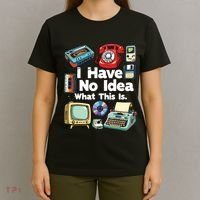 I Have No Idea What This Is 80s Bro 1980s Fashion 80 Party T-Shirt thumb 4