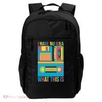 I Have No Idea What This Is Cassette Classic Music Backpack thumb 0