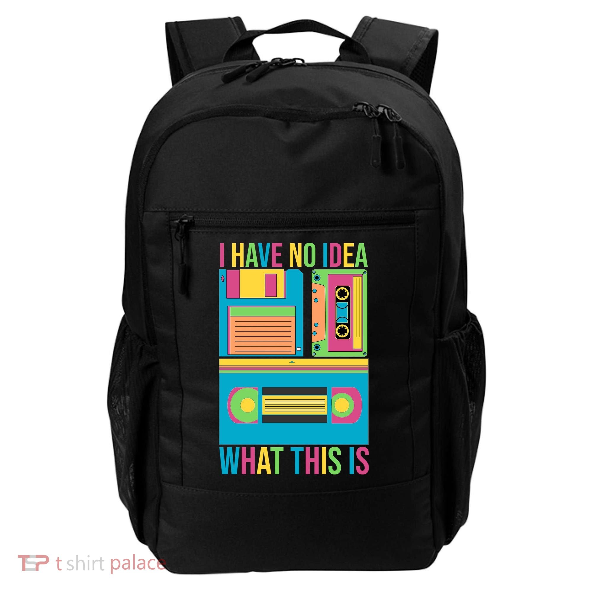 I Have No Idea What This Is Cassette Classic Music Backpack