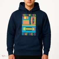 I Have No Idea What This Is Cassette Classic Music Hoodie thumb 2