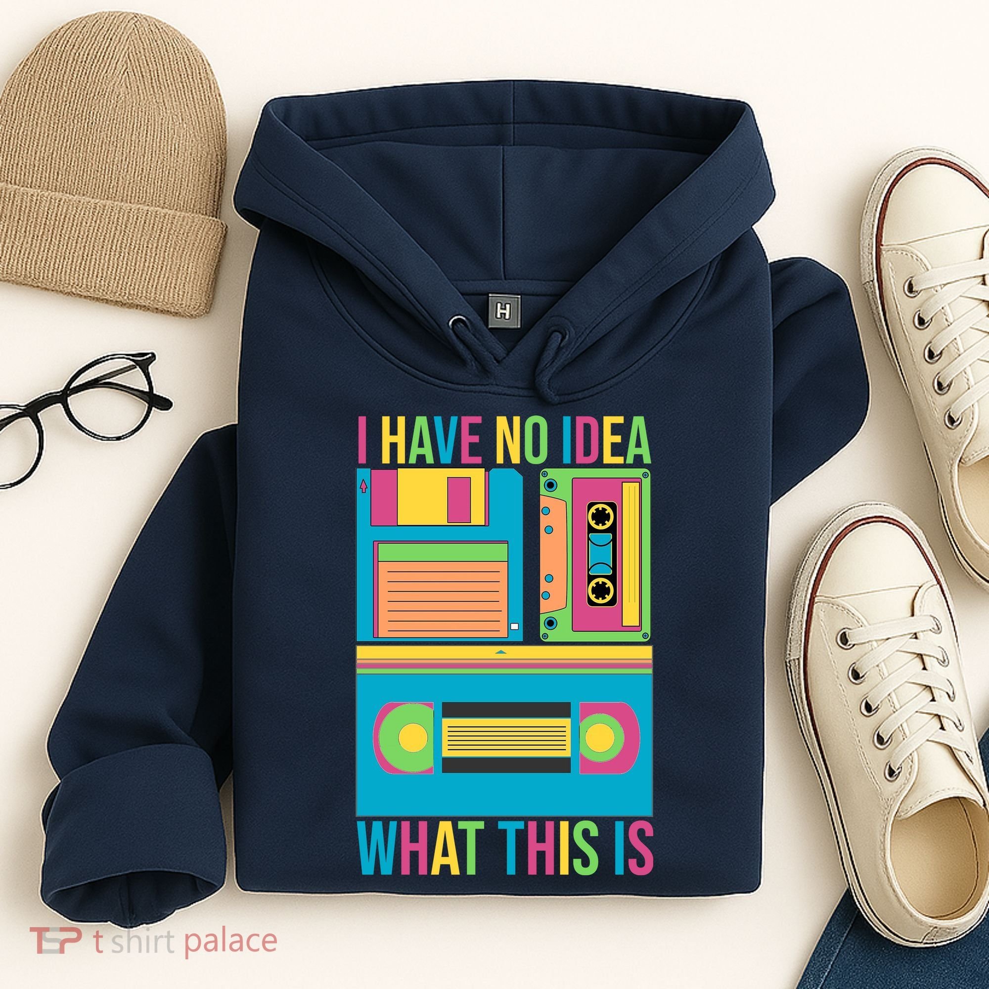 I Have No Idea What This Is Cassette Classic Music Hoodie