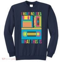 I Have No Idea What This Is Cassette Classic Music Sweatshirt thumb 0