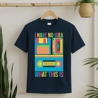 I Have No Idea What This Is Cassette Classic Music T-Shirt thumb 2