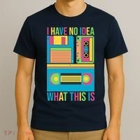 I Have No Idea What This Is Cassette Classic Music T-Shirt thumb 3