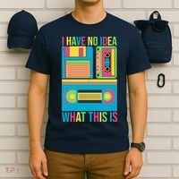 I Have No Idea What This Is Cassette Classic Music T-Shirt thumb 6