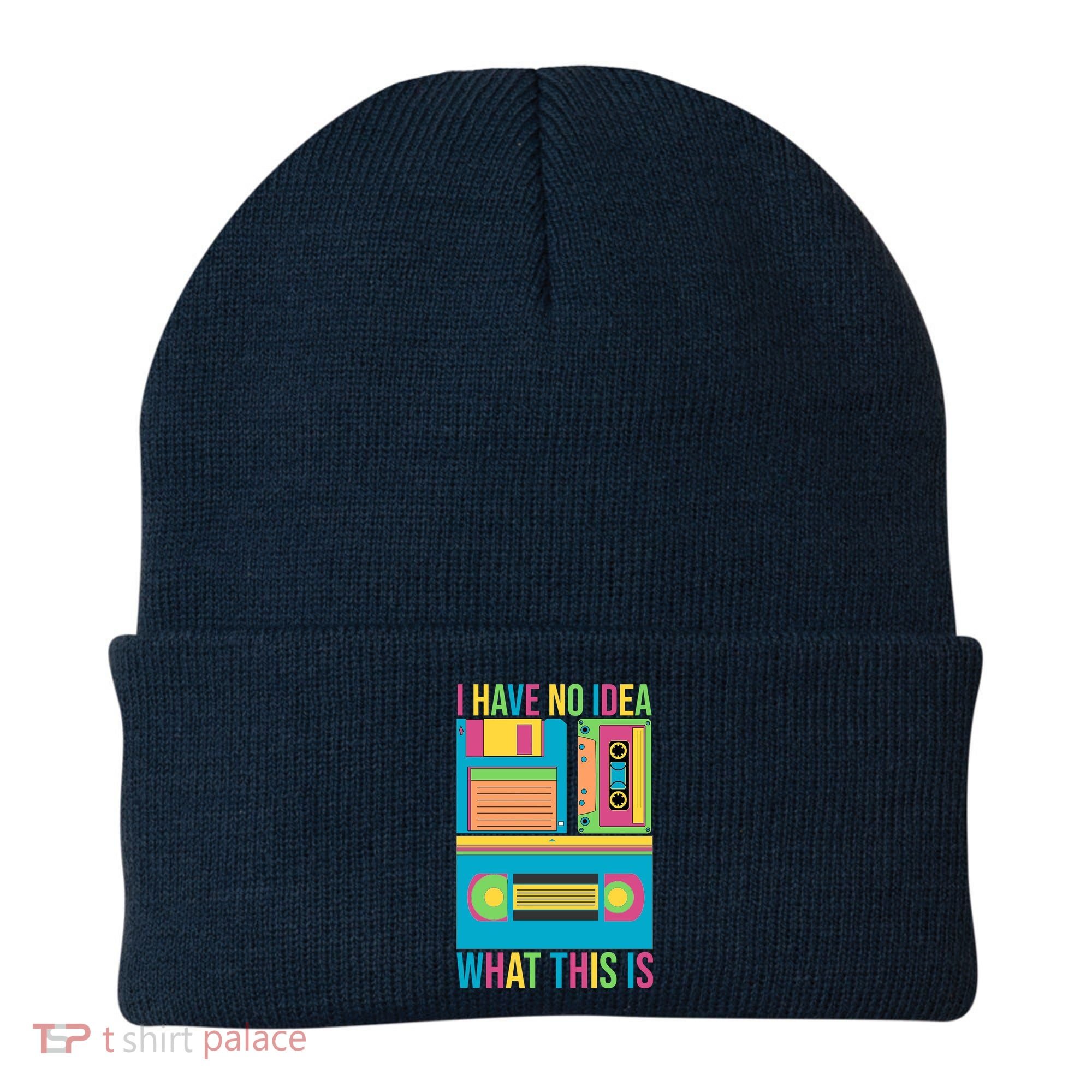 I Have No Idea What This Is Cassette Classic Music Beanie