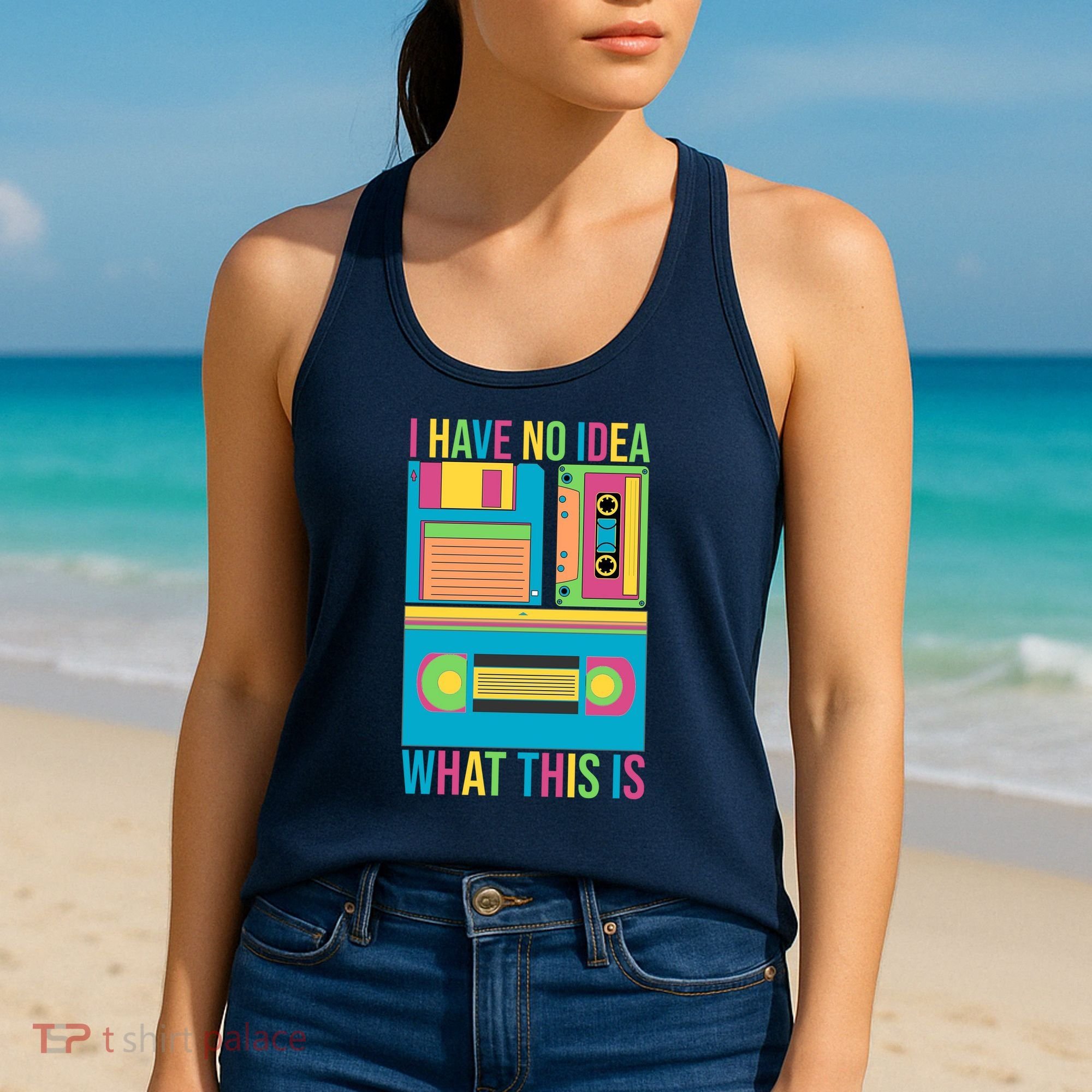 I Have No Idea What This Is Cassette Classic Music Women's Tank Top