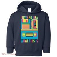 I Have No Idea What This Is Cassette Classic Music Toddler Hoodie thumb 0