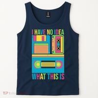 I Have No Idea What This Is Cassette Classic Music Tank Top thumb 2