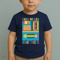 I Have No Idea What This Is Cassette Classic Music Toddler T-Shirt thumb 2