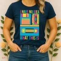 I Have No Idea What This Is Cassette Classic Music Women's T-Shirt thumb 2