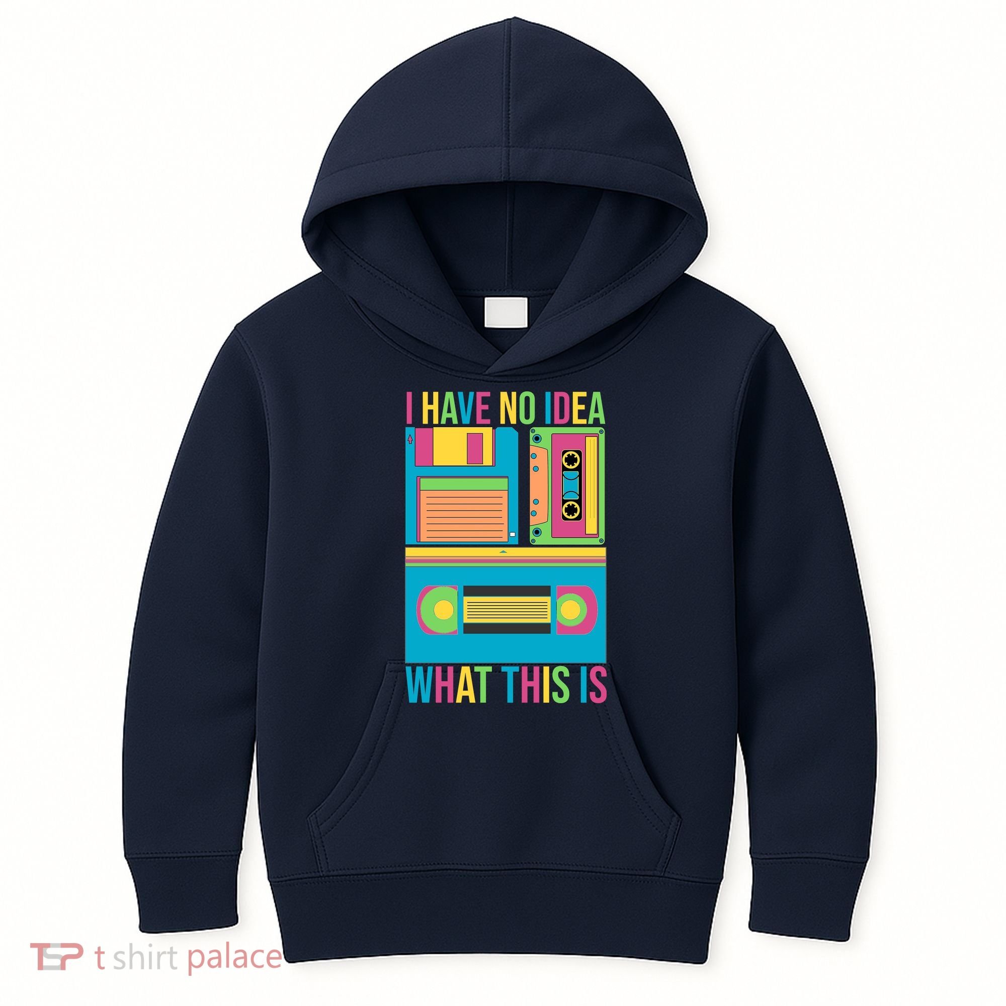 I Have No Idea What This Is Cassette Classic Music Kids Hoodie