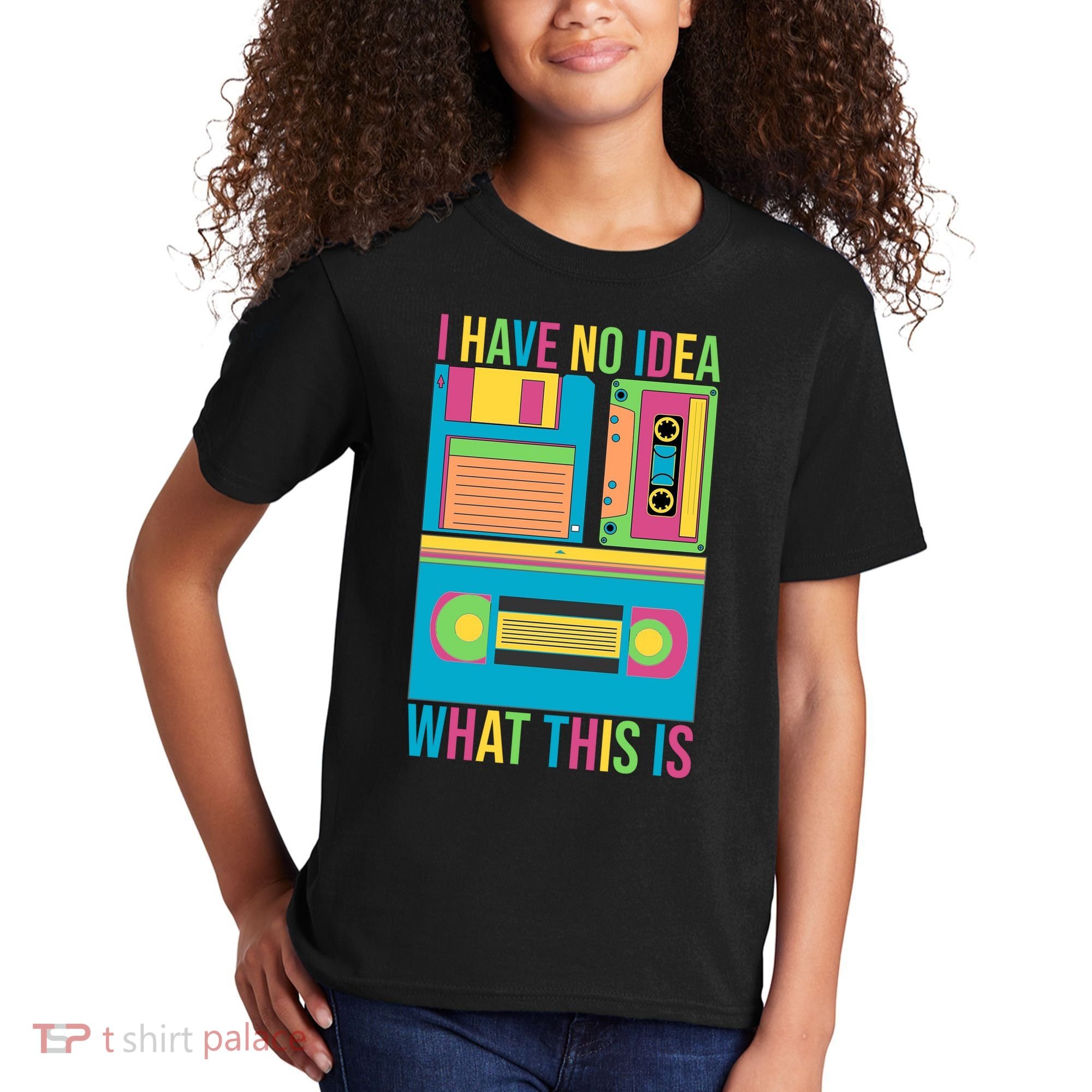 I Have No Idea What This Is Cassette Classic Music Kids T-Shirt