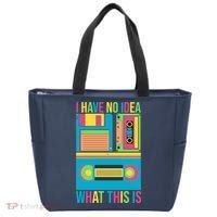 I Have No Idea What This Is Cassette Classic Music Tote Bag thumb 0