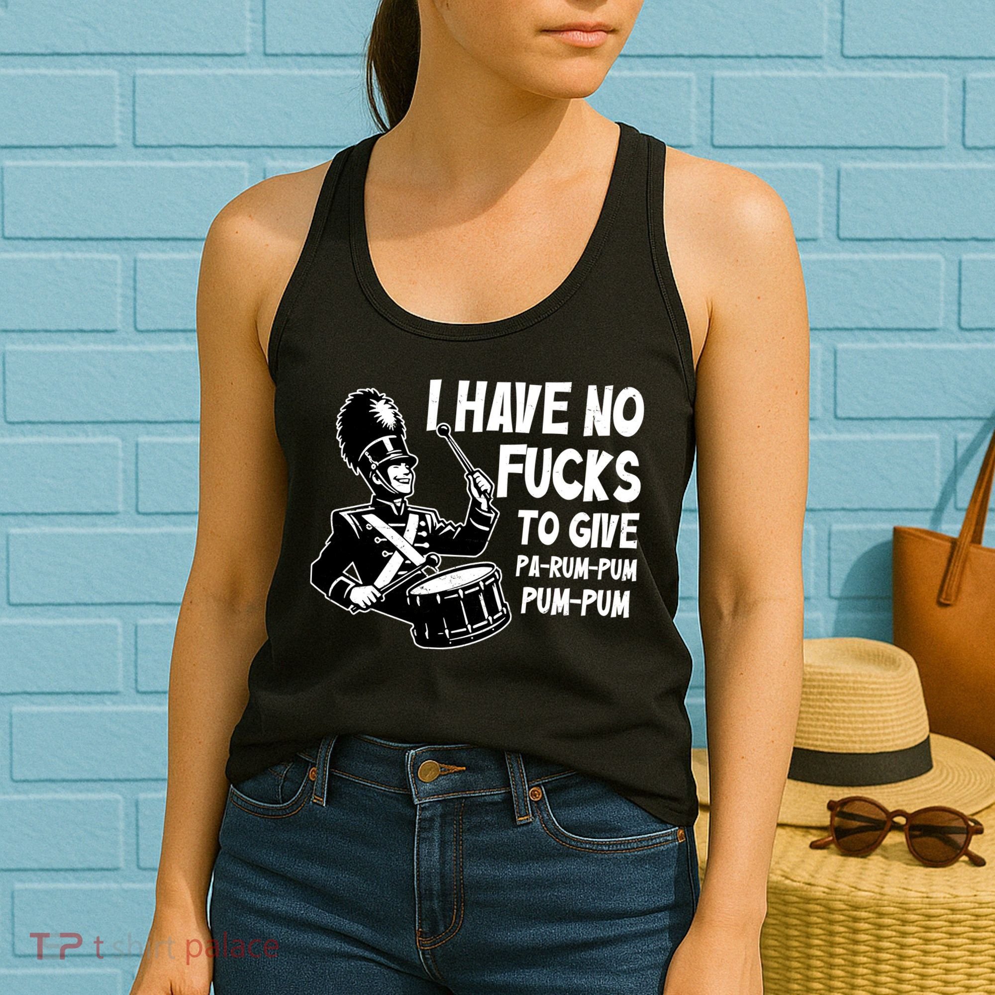 I Have No Fucks To Give Pa Rum Pum Pum Pum Women's Tank Top