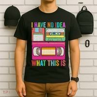 I Have No Idea What This Is 70s 80s 90s Outfit Men Women T-Shirt thumb 6