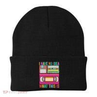 I Have No Idea What This Is 70s 80s 90s Outfit Men Women Beanie thumb 0