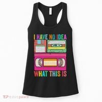 I Have No Idea What This Is 70s 80s 90s Outfit Men Women Women's Tank Top thumb 0