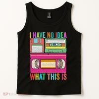 I Have No Idea What This Is 70s 80s 90s Outfit Men Women Tank Top thumb 2