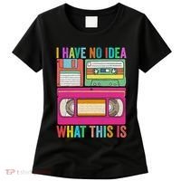 I Have No Idea What This Is 70s 80s 90s Outfit Men Women Women's T-Shirt thumb 0