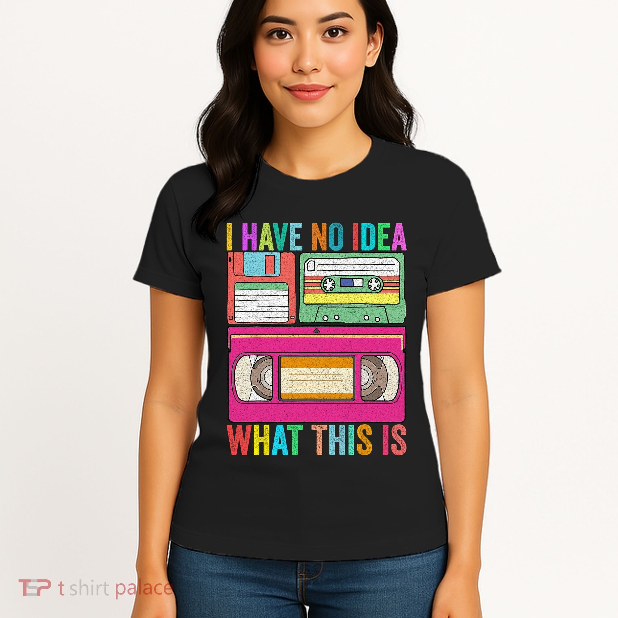 I Have No Idea What This Is 70s 80s 90s Outfit Men Women Women's T-Shirt