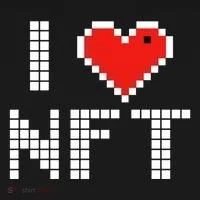 I Heart NFT Pixel Bucket Hat thumb 4