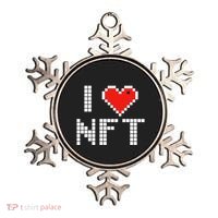 I Heart NFT Pixel Ornament thumb 0
