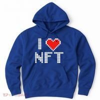 I Heart NFT Pixel Hoodie thumb 0