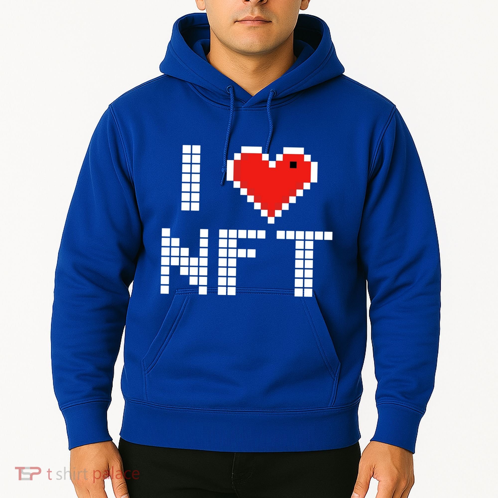 I Heart NFT Pixel Hoodie