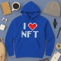 I Heart NFT Pixel Hoodie thumb 3